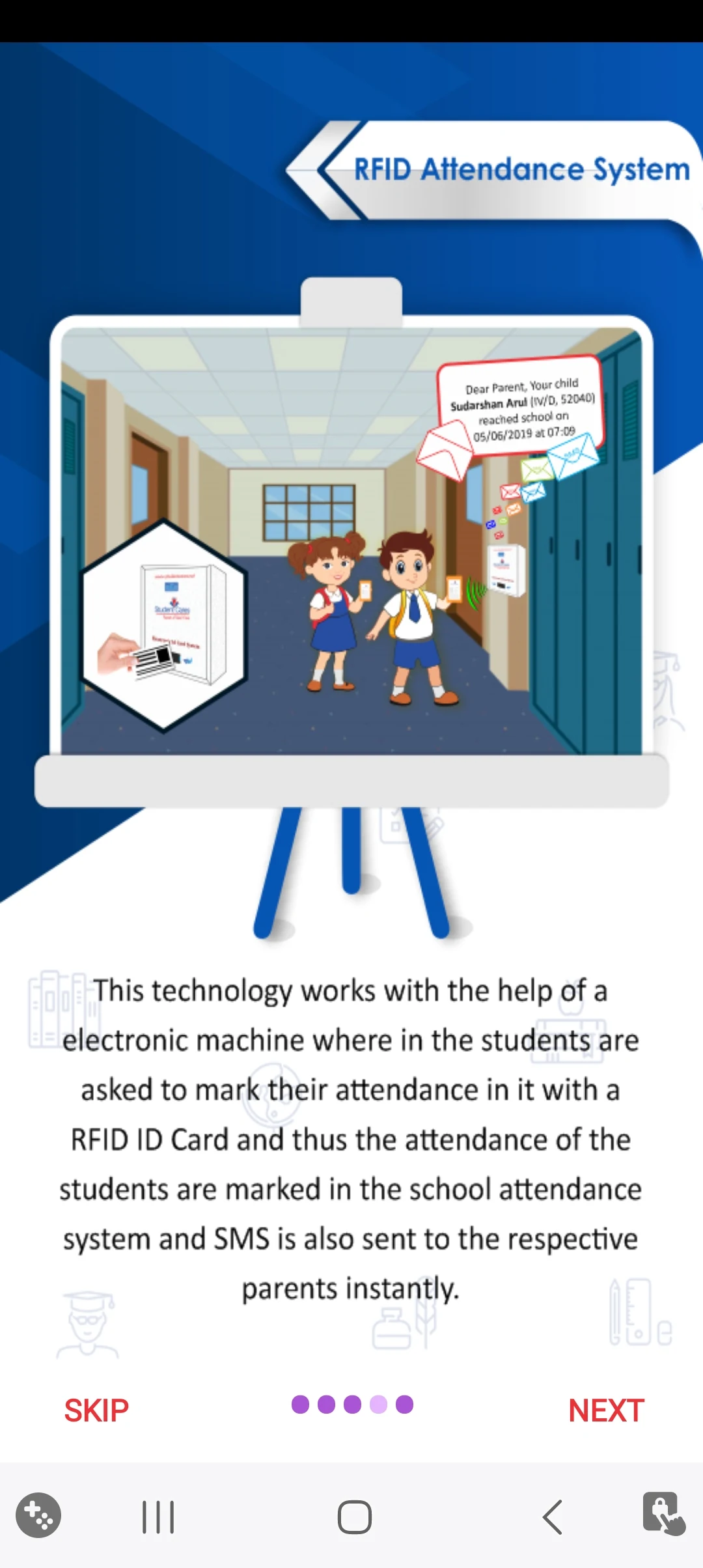 Studentcares screenshot
